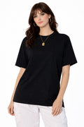 Modamyst Classic Black Oversized T-Shirt