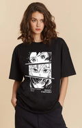 Dark Anime Streetwear Oversized Tee