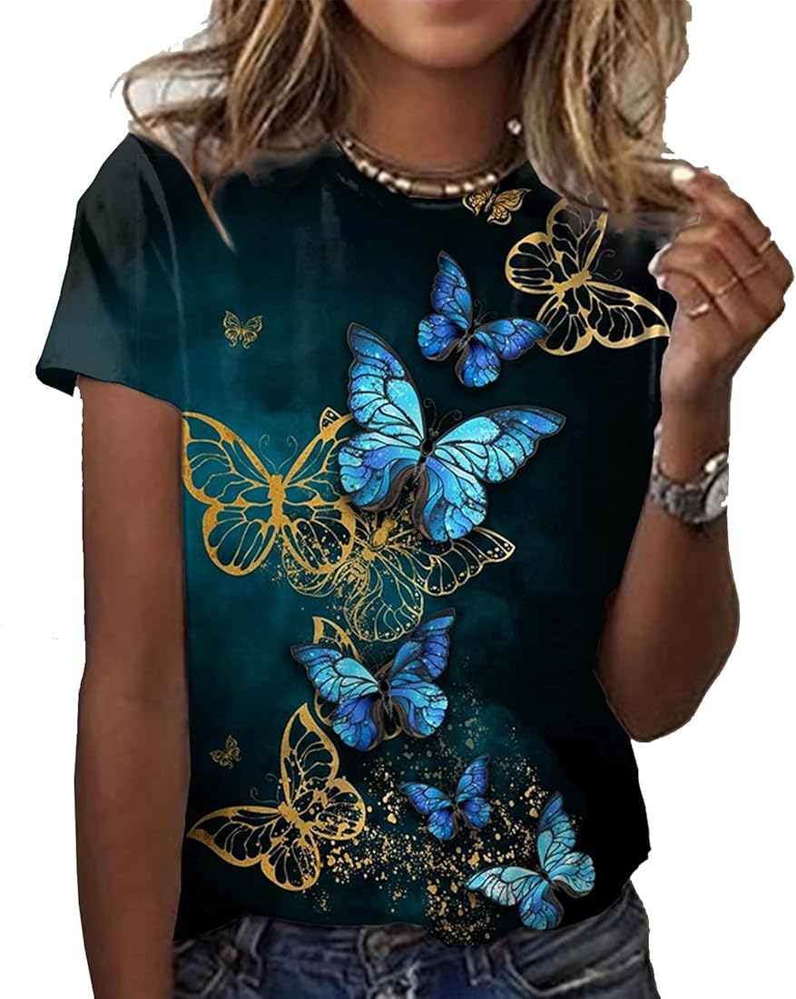 Luxury Butterfly Design Top