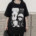 Anime Character Oversized Streetwear Tee