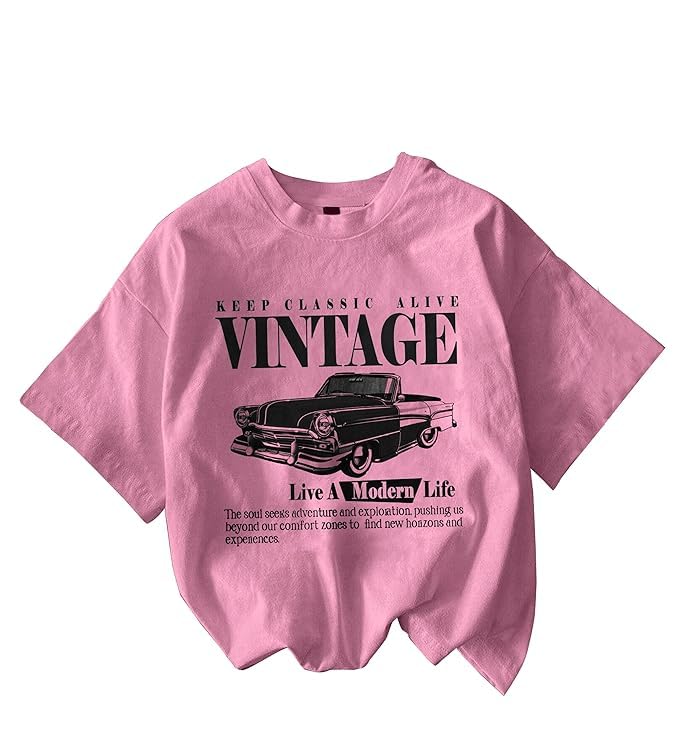 Modamyst Vintage Car Graphic T-Shirt – Retro Classic Oversized Tee Clean & Descriptive